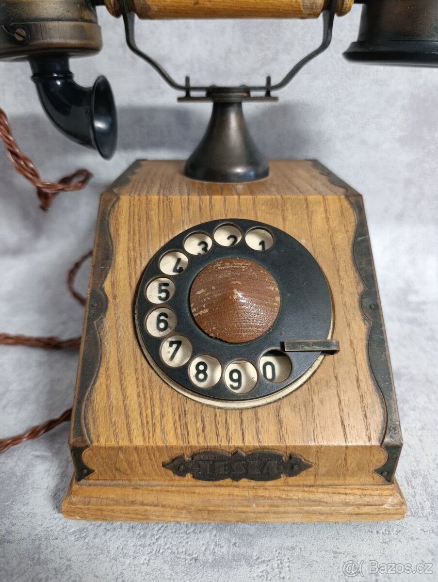Starý telefon TESLA zachovalý zasíláme ihned - 5