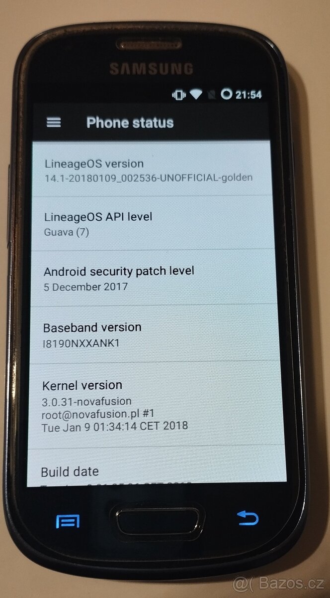 Prodám Samsung I8190 Galaxy S III mini s NFC 1GB/8GB - 5