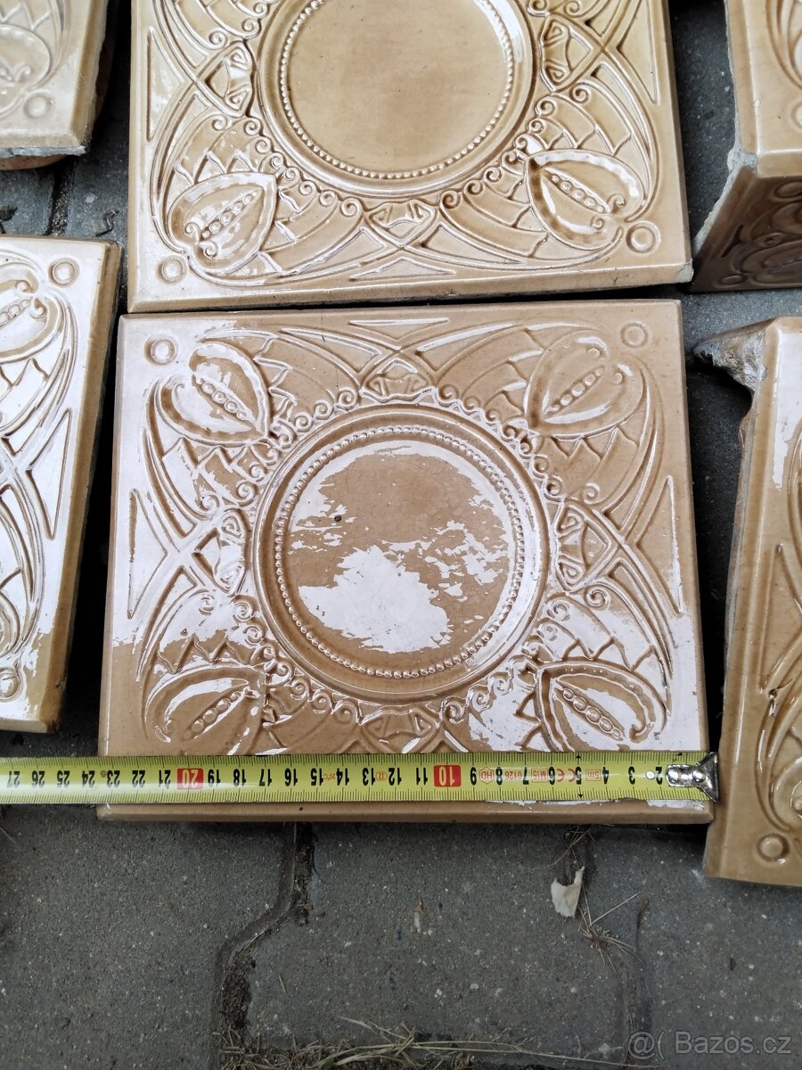 Kachle na kachlová kamna - 5