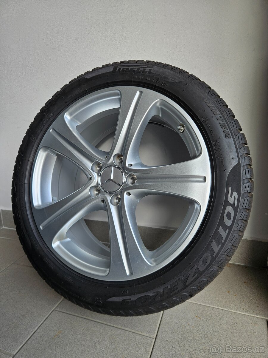Orig. Mercedes 5x112 Zimní 245/45/18 - Zánovní - 5