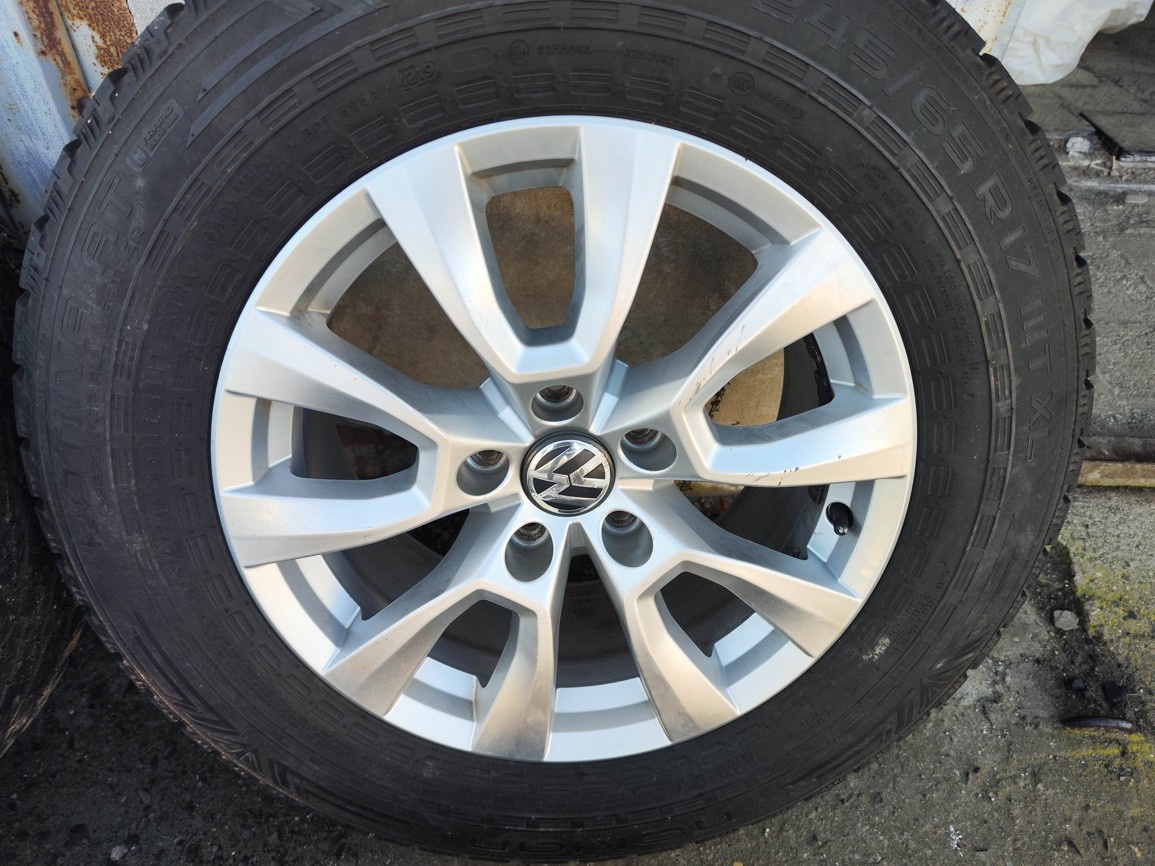17"zimní alu sada Posadas 5x120 originál VW Amarok T6 T5.1 - 5
