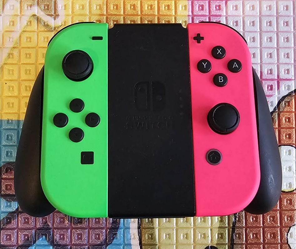 Nintendo Switch OLED + hry + příslušenství - 5