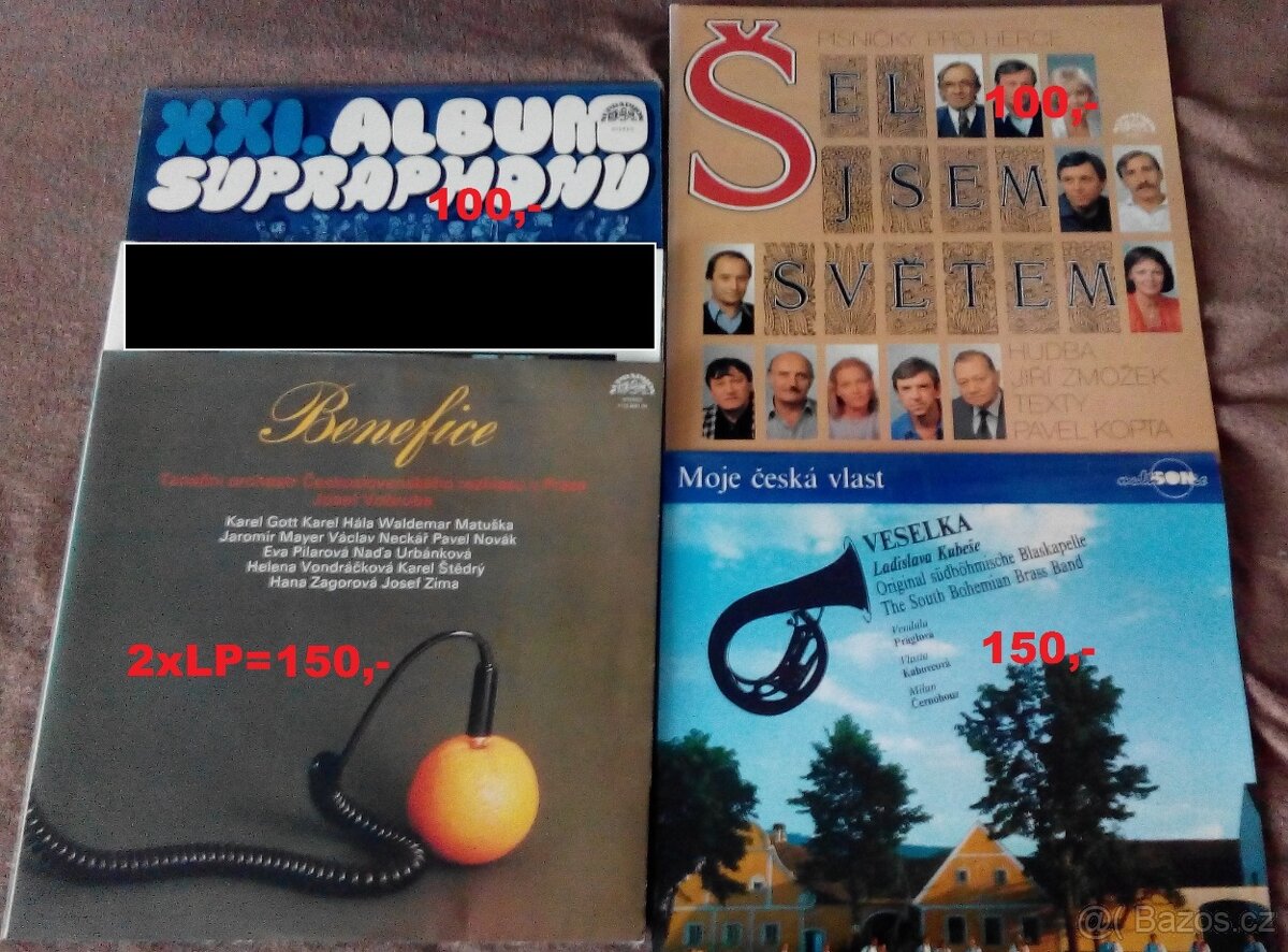 LP gramofonové desky - 5