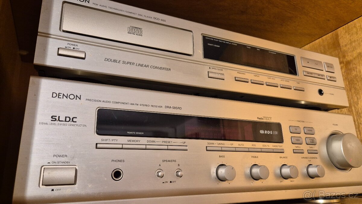 DENON zasilovač a CD - 5