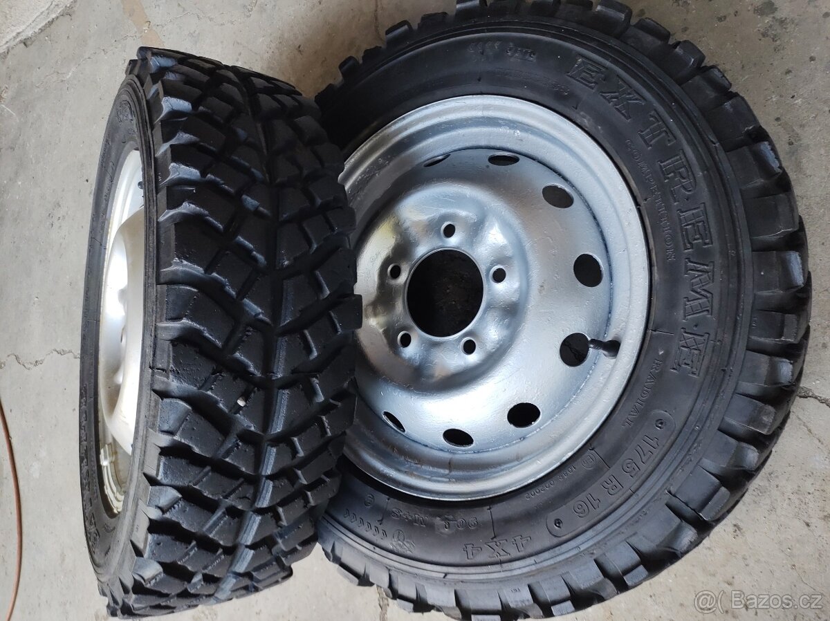 175R16 175/80 R16 OFFROAD PNEU +disky 5x139 LADA NIVA