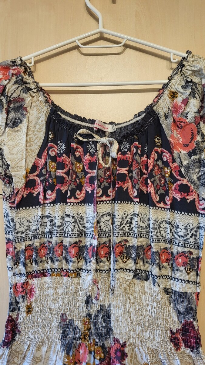 Dlouhé letní šaty, vel. L/XL - 5