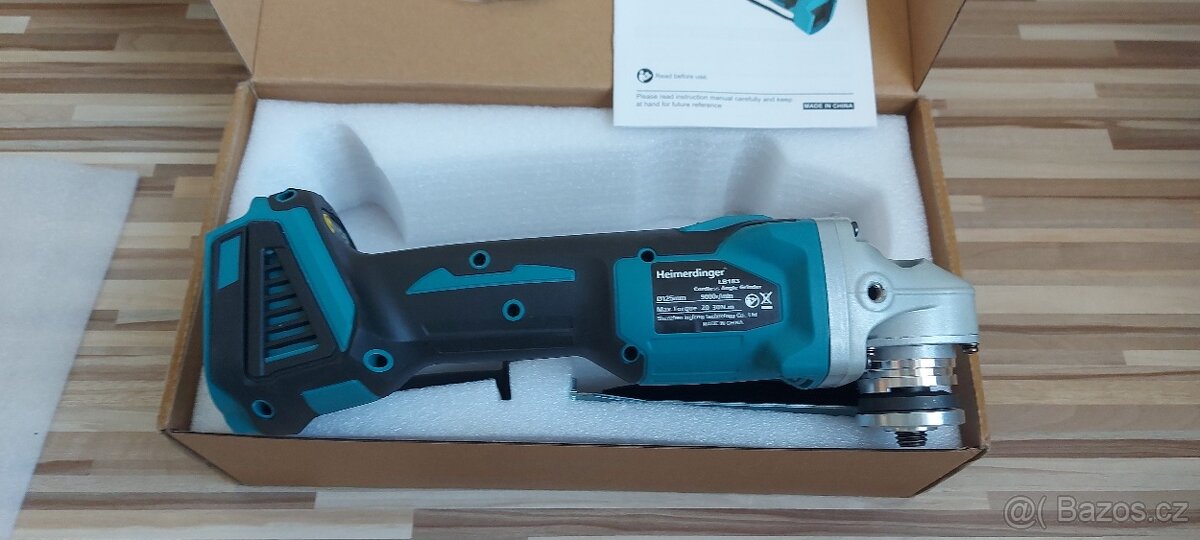 Aku flex ø125mm,18V,bez Aku(Makita),VADA aretace,Nová. - 5