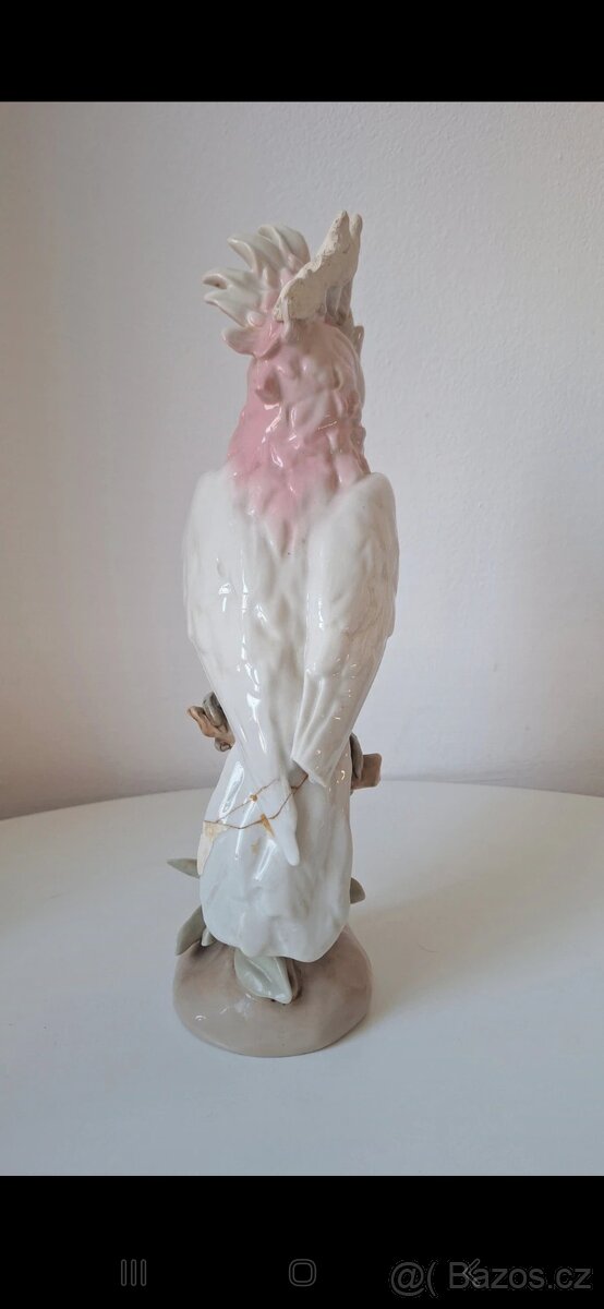 Porcelánoví papoušci Royal Dux - 5