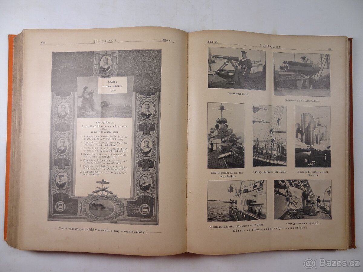 SVĚTOZOR Časopis. r.1907 26-52. r.1909 a t.d. - 5