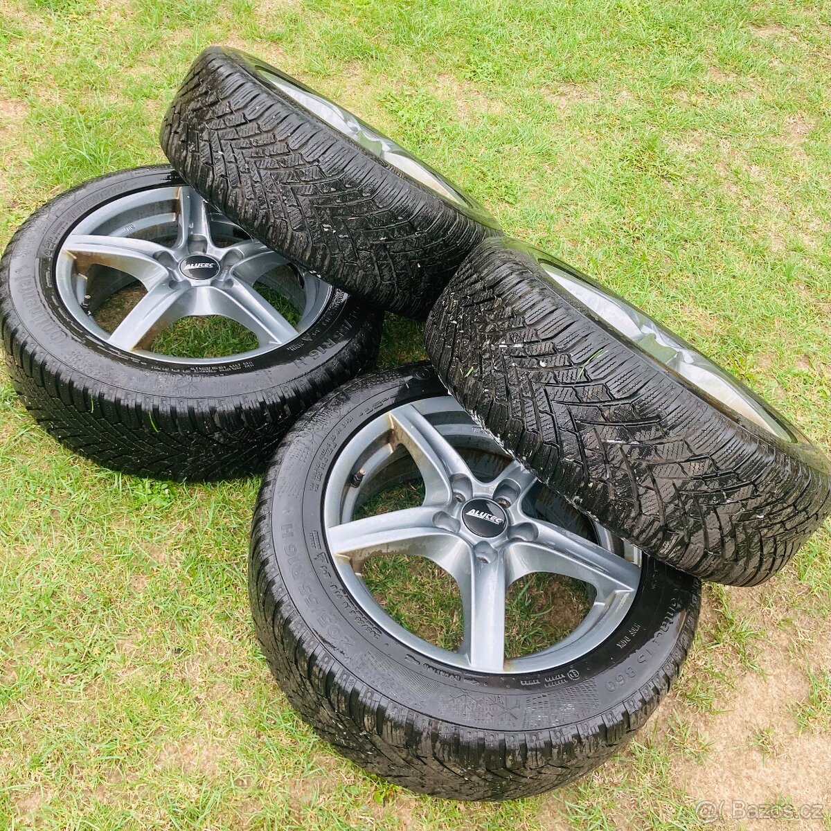 Atraktivní alu sada Škoda 205/55 R16, velmi pěkná - 5