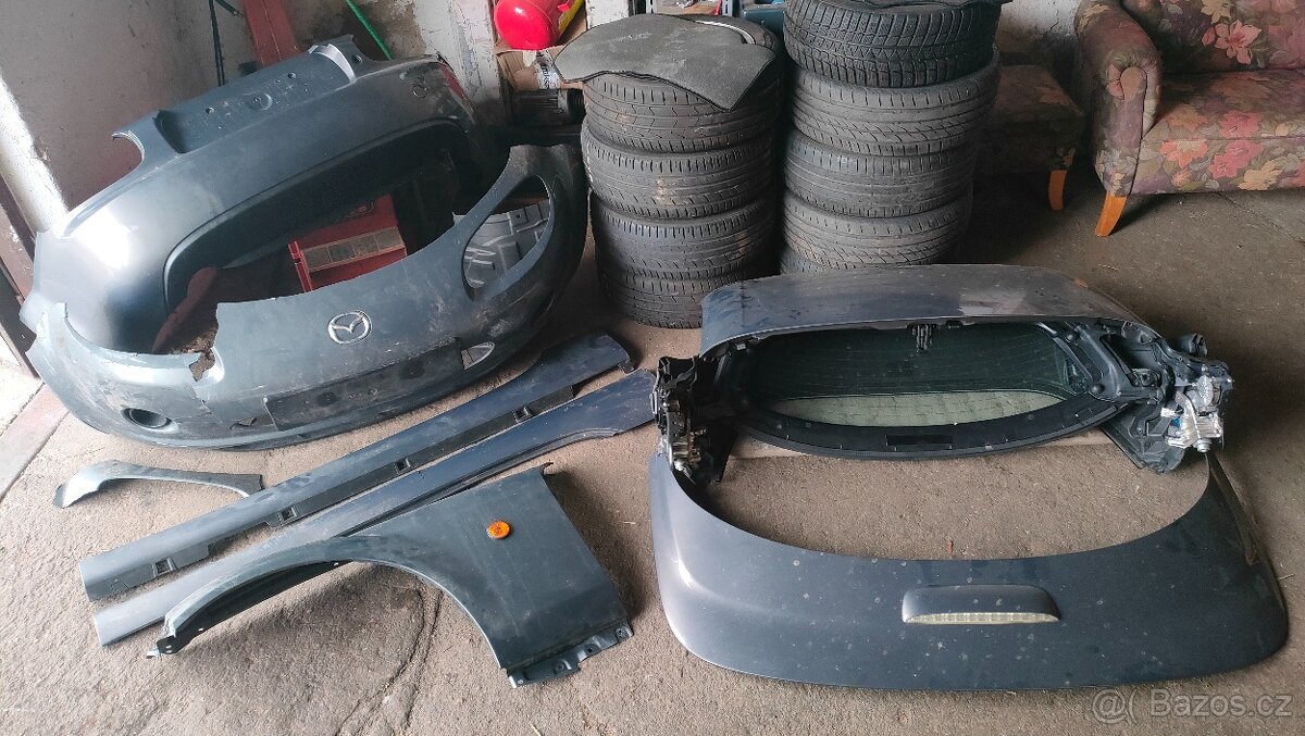 DÍLY Mazda MX-5 NC PRHT, 2.0 160PS, samosvor - 5