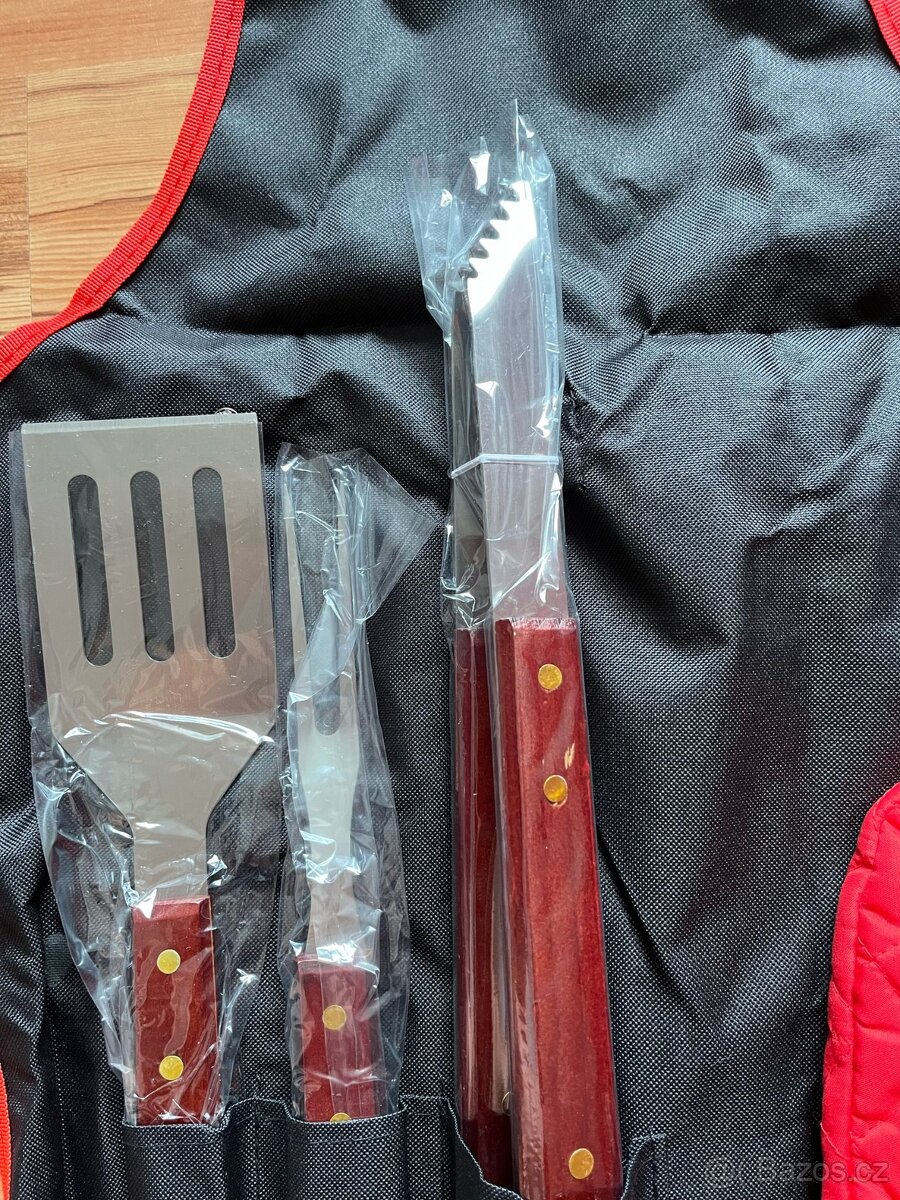 BBQ set, černá. Nové - 5