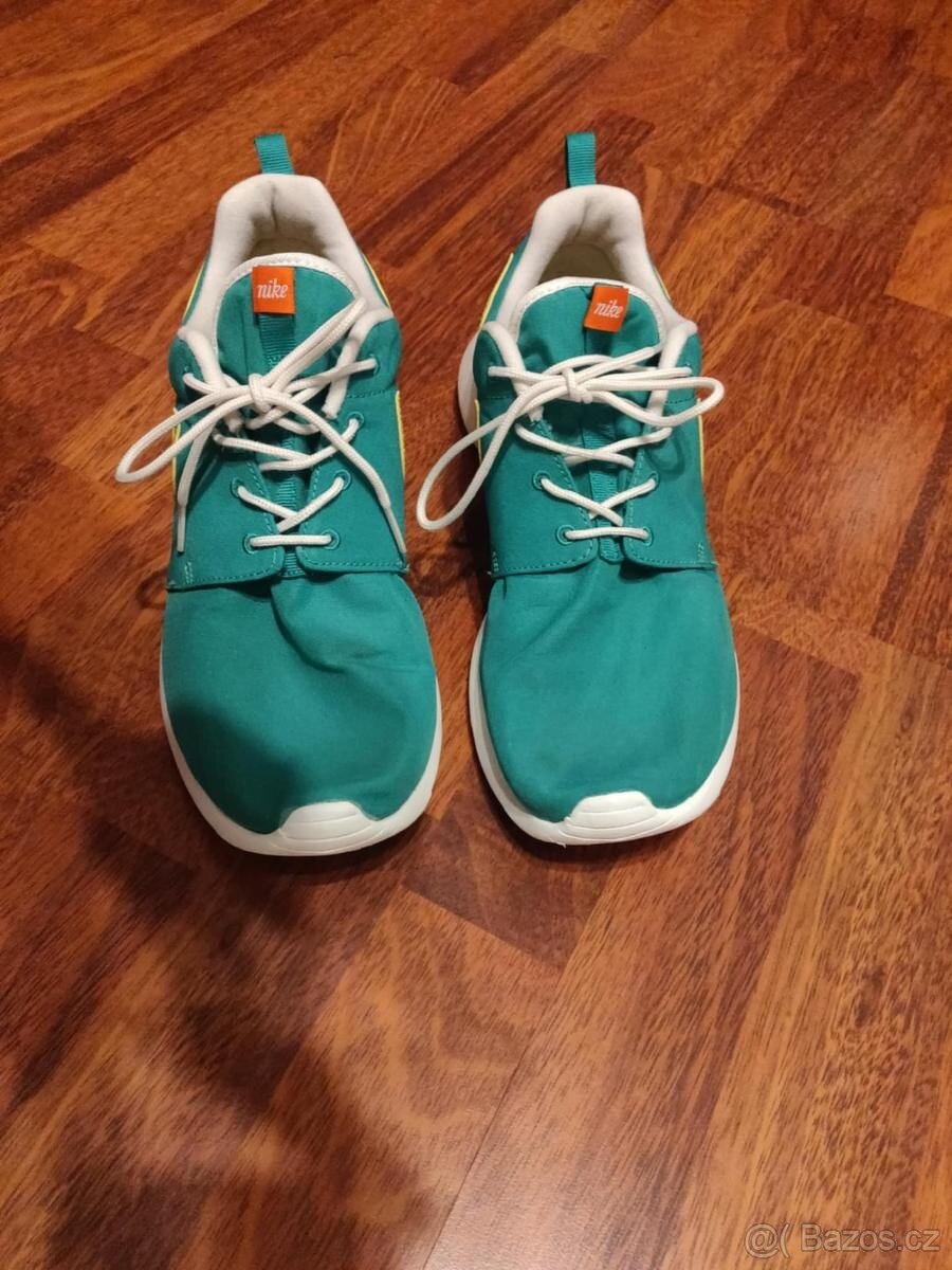 Nike Roshe Run – zeleno-žluté, vel. 45 - 5