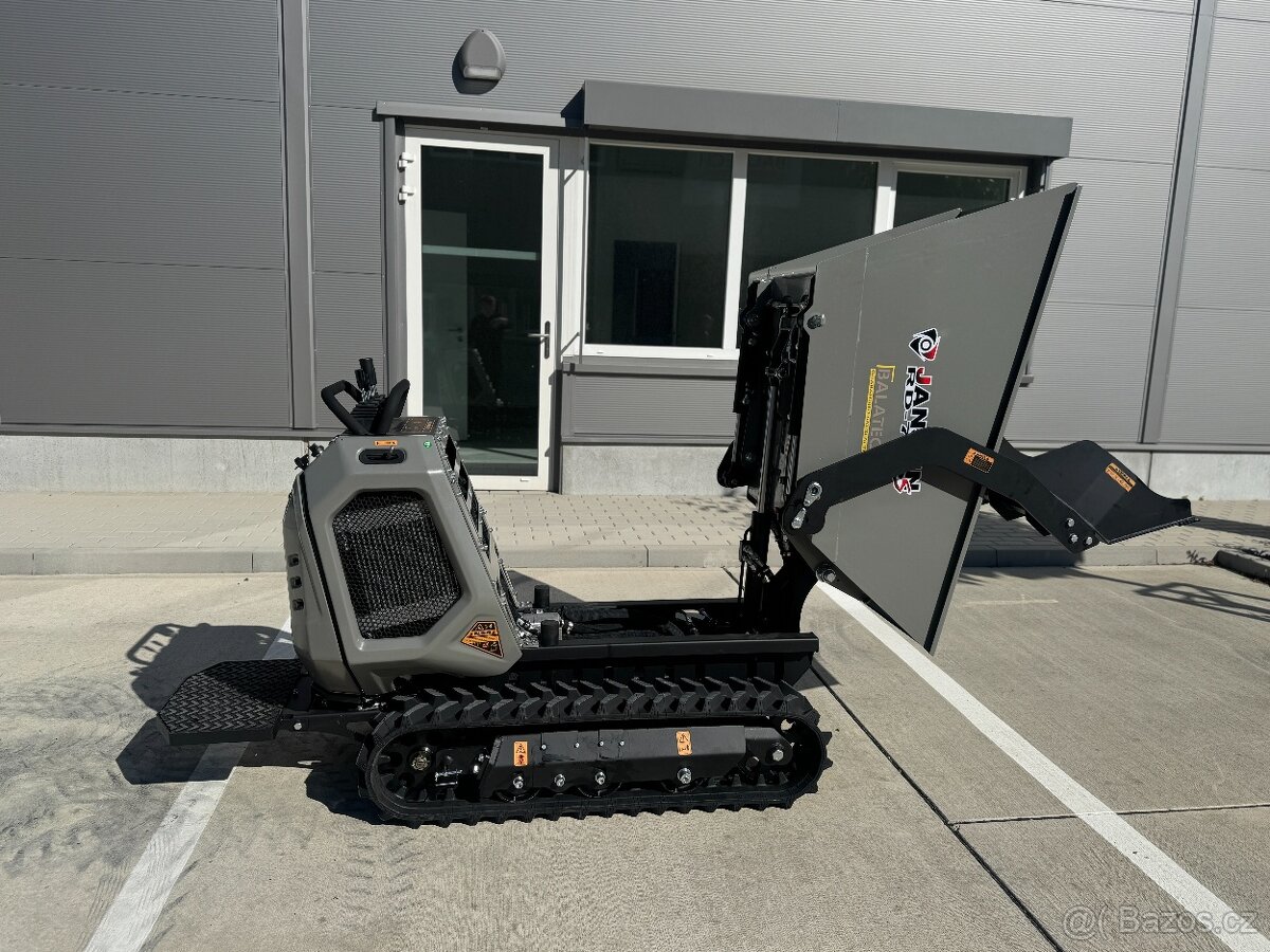 Benzínový minidumper JANSEN RD-700S se lžící - 5