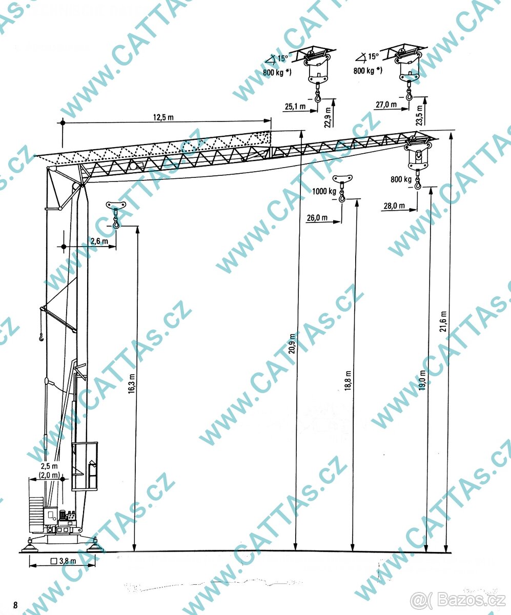 STAVEBNÍ JEŘÁB ZEPPELIN ZSR 26i - samostavitelný - 5