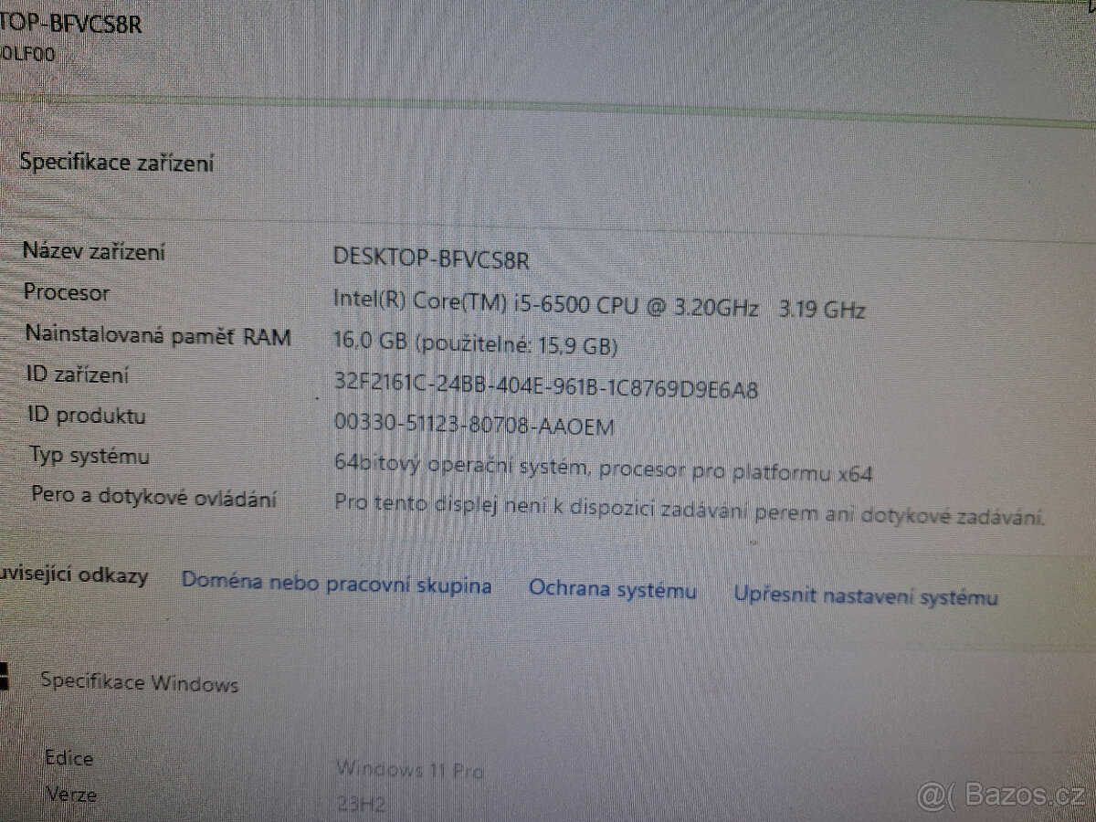 Lenovo ThinkCentre M910s i5/16 GB/SSD 256GB/záruka - 5