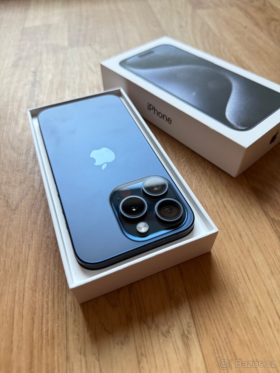 Apple iPhone 15 Pro 128GB modrý - 5