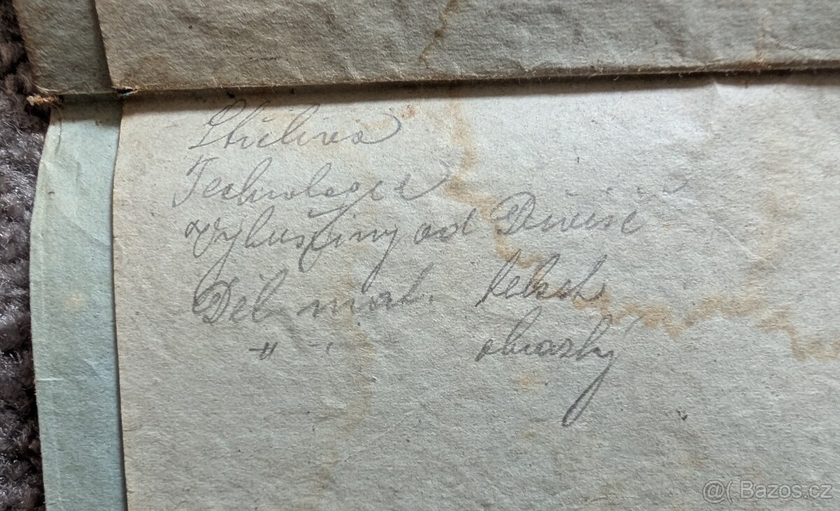 Výkres soustruhu z protektorátu - 5