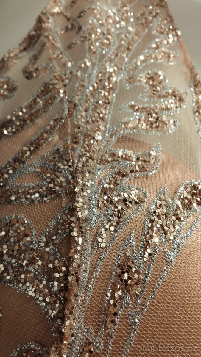 plesové šaty M - 5