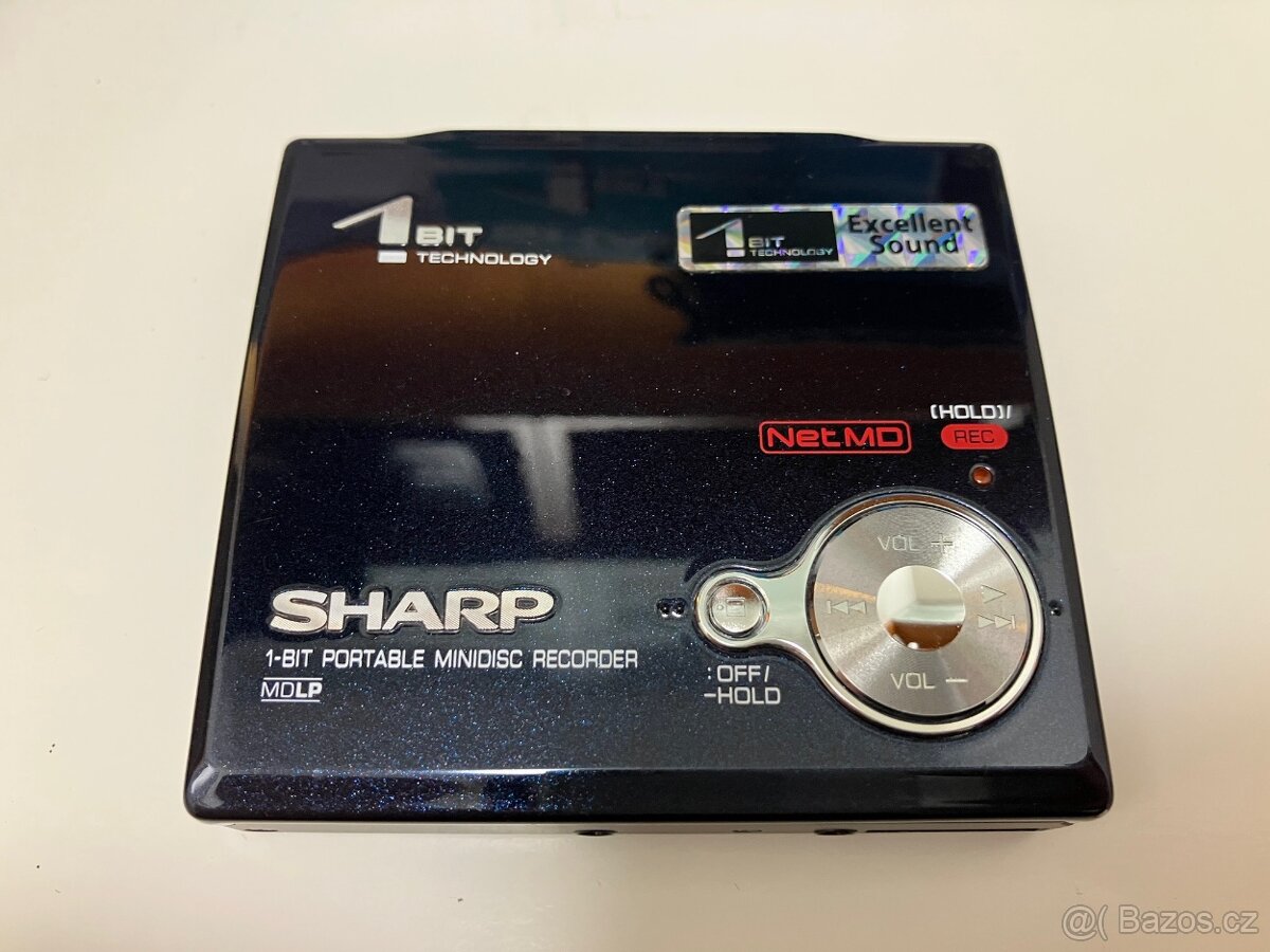Sharp IM-DR580H NET mdlp minidisc walkman + extra IM-DR80 - 5