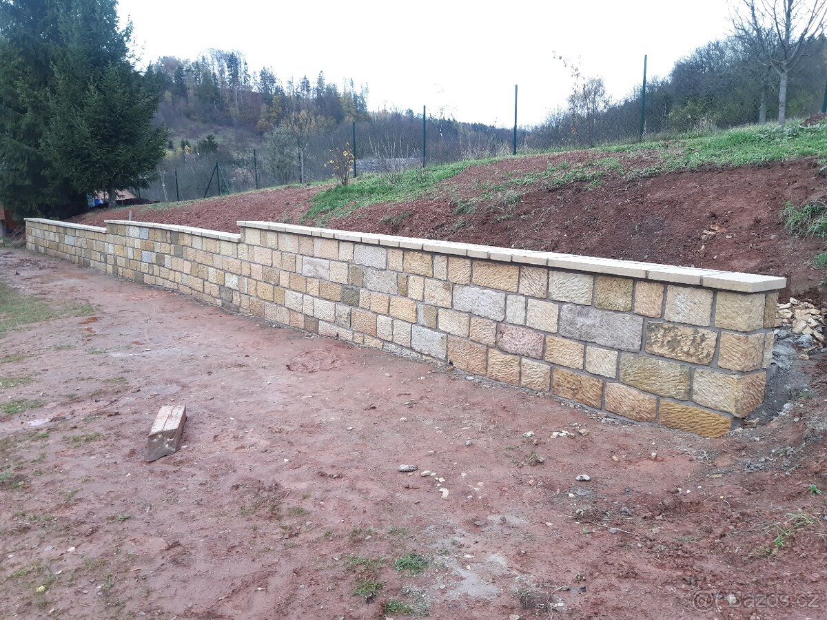 Pískovec,pískovcový obklad - 5