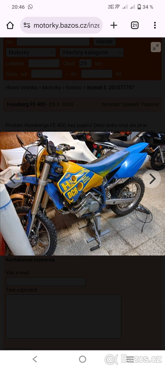 Husaberg Fe 400