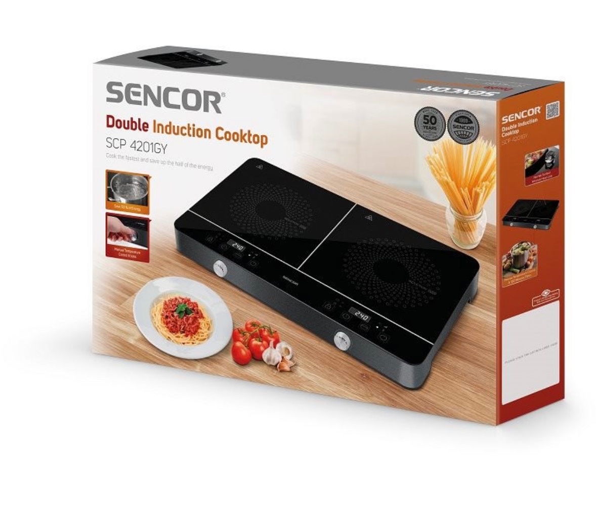 Indukční dvouvaric Sencor - 5