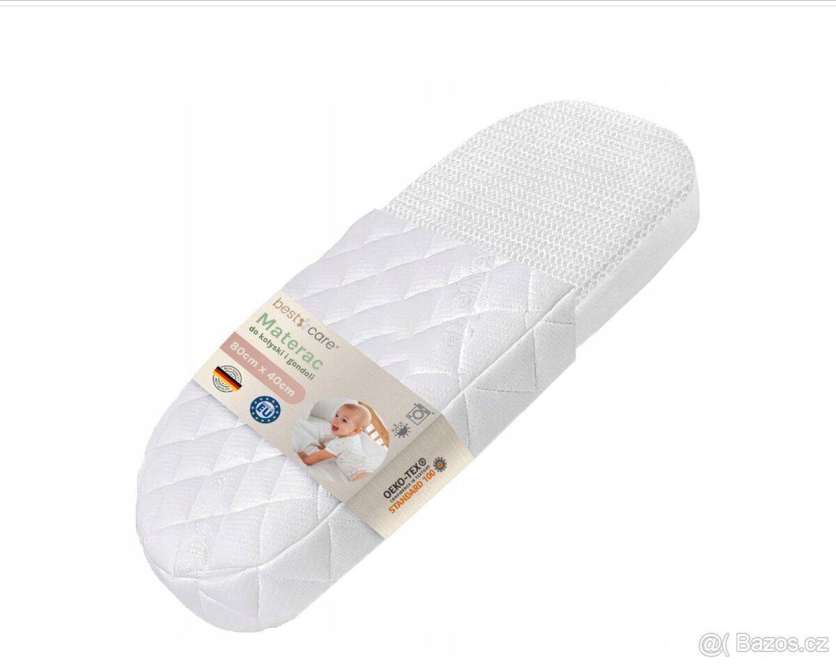 Dětská kolébka + matrace - 5