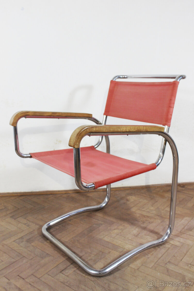 křesla H-80 + stolek,Jindřich Halabala - 5