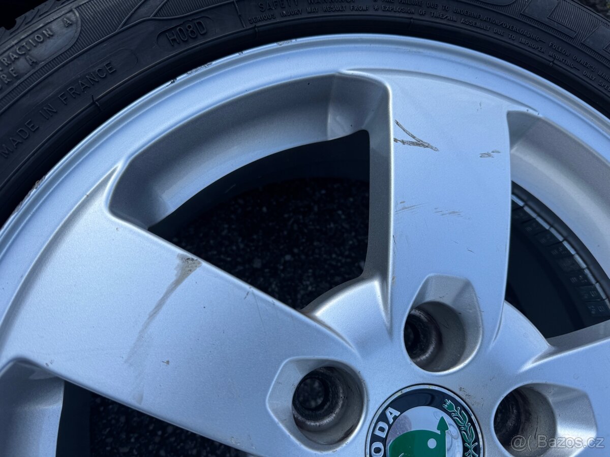 Alu kola Škoda Fabia 15” - 5