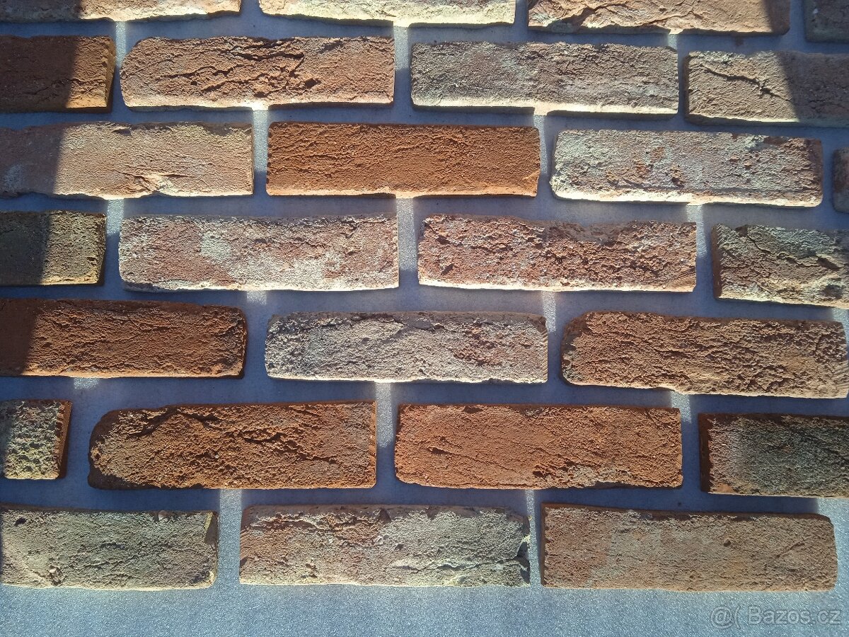 Cihlový obklad pásky z cihly líc - 5