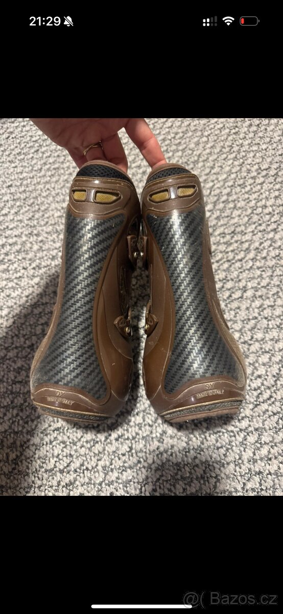 Hnědé kamaše Veredus - 5