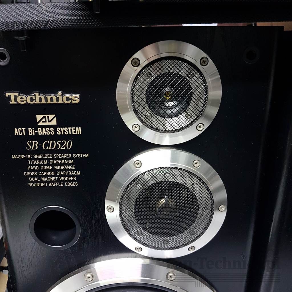 • zesilovač Technics SU-A800 MK2 • reprobedny Technics SB- - 5