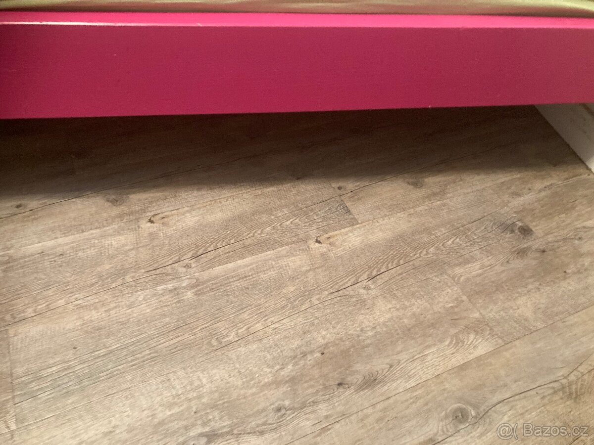 Dřevěná postel 90x200 cm - 5