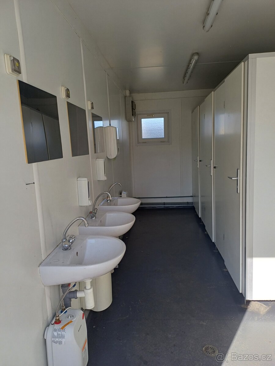 Použitá sanitární buňka WC, sanitární kontejner - 5