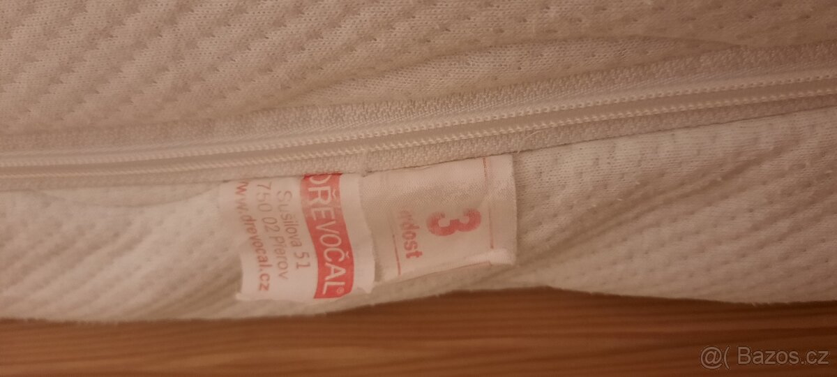 Postel IKEA Tarva 160 x 200 cm s roštem a dvěma matracemi - 5