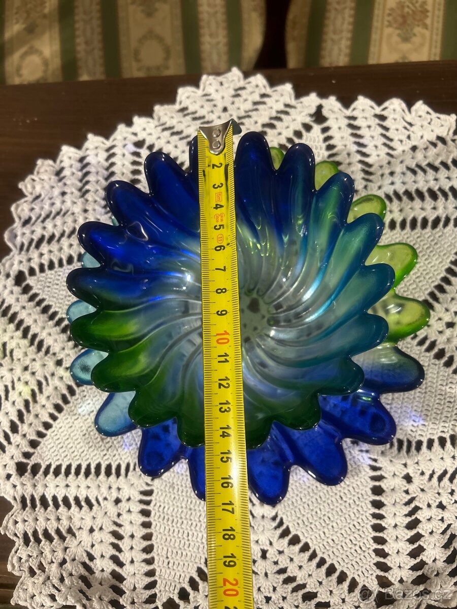 Vintage Waltherglas mísa a talířek - 5