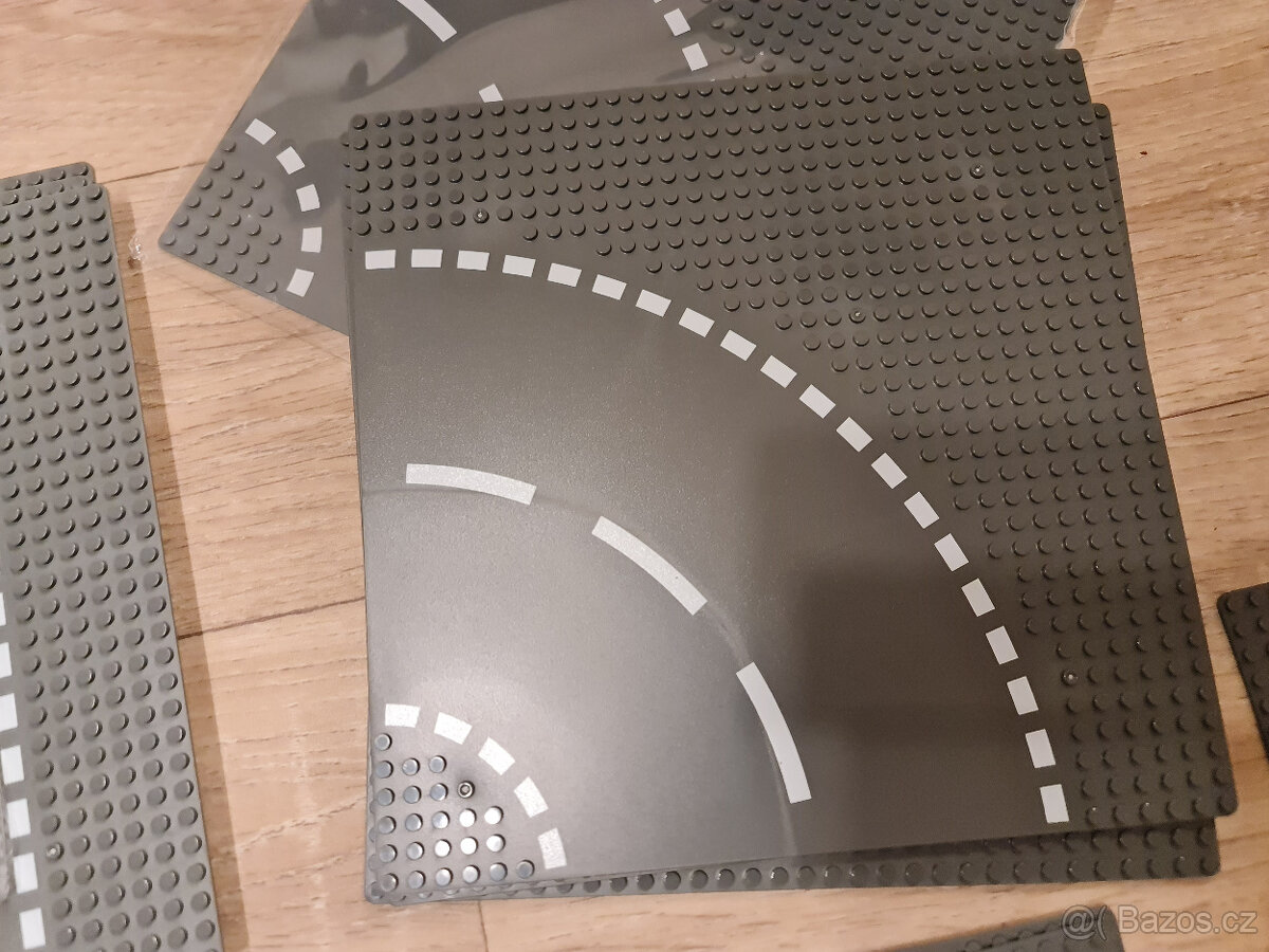 Eco City Lego cesty / křižovatky / silnice / zatáčky - 5