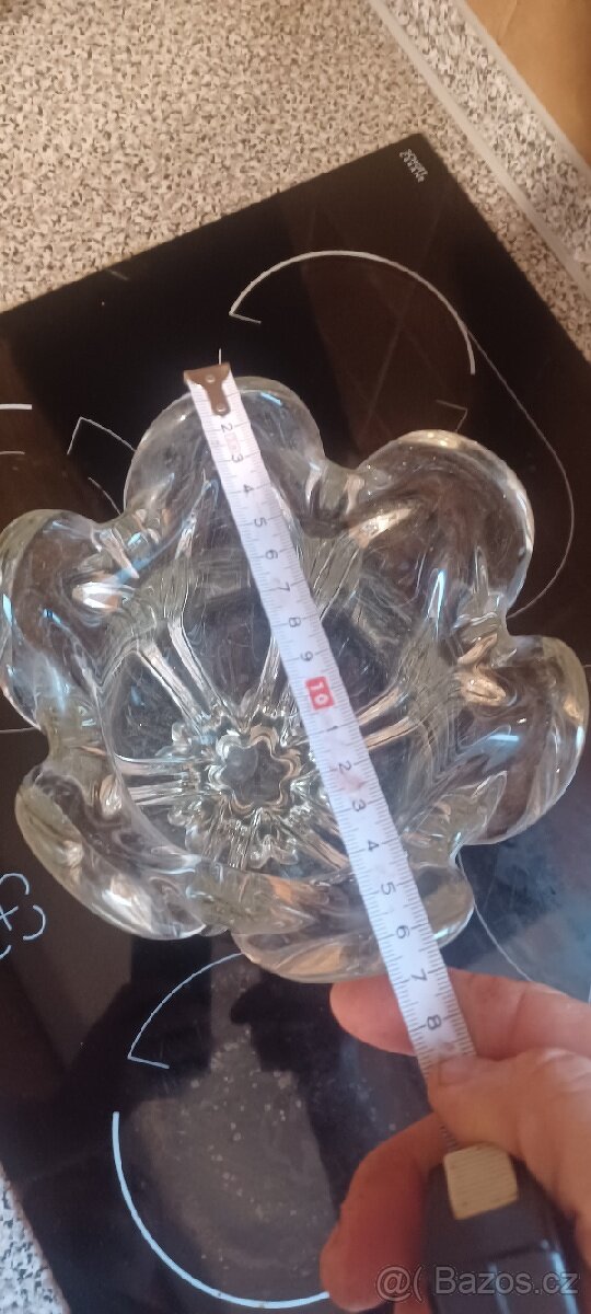 Váza hutní sklo - 5