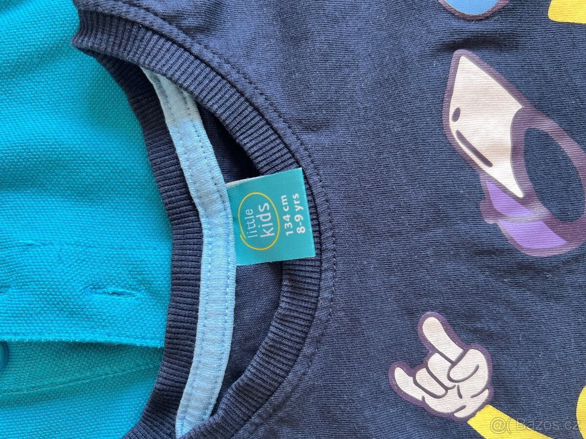 set oblečení kluk vel. 134 8-9 let - 5