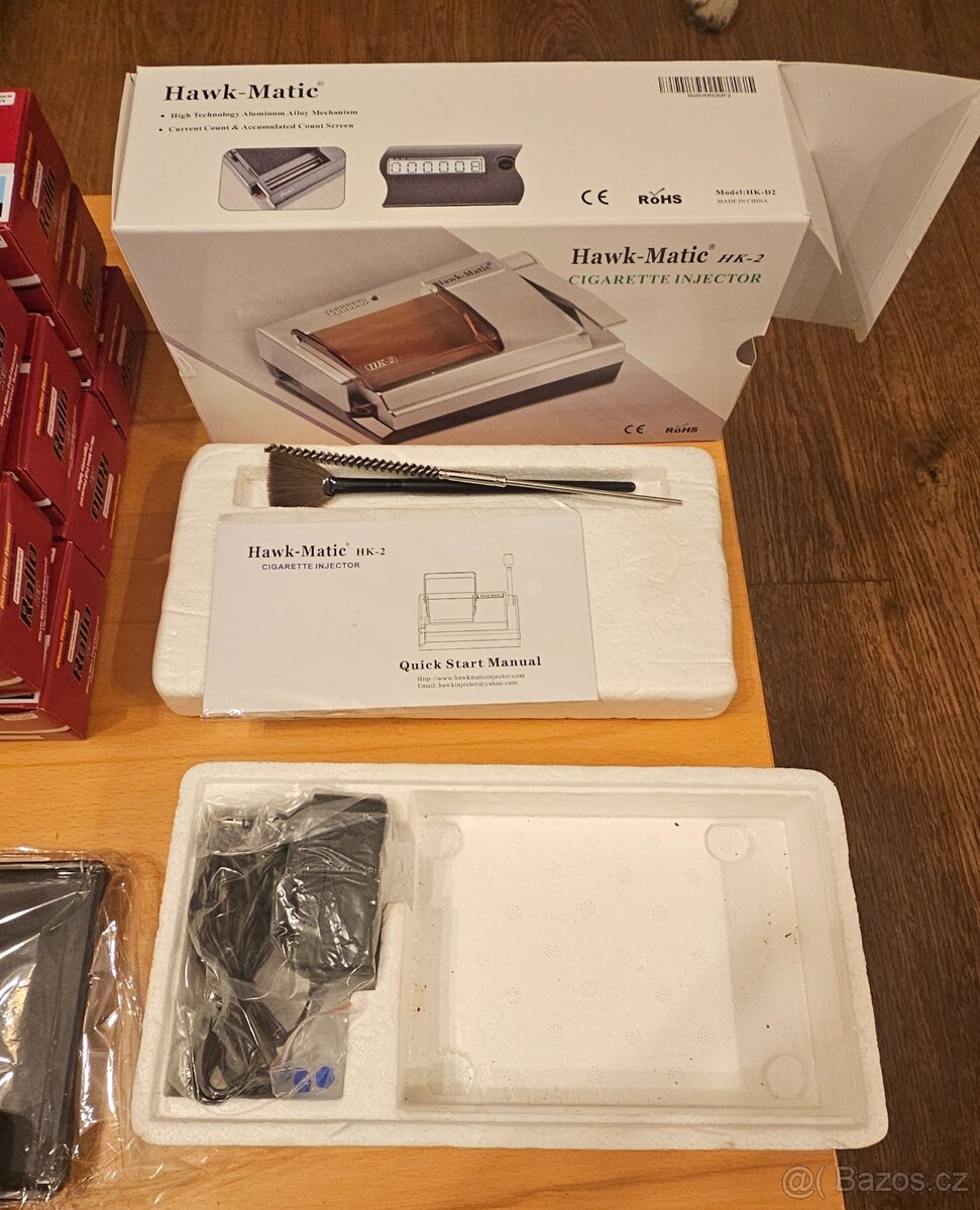 laková elektrická cigaretová plnička HawkMatic HK2 - MICRO - 5