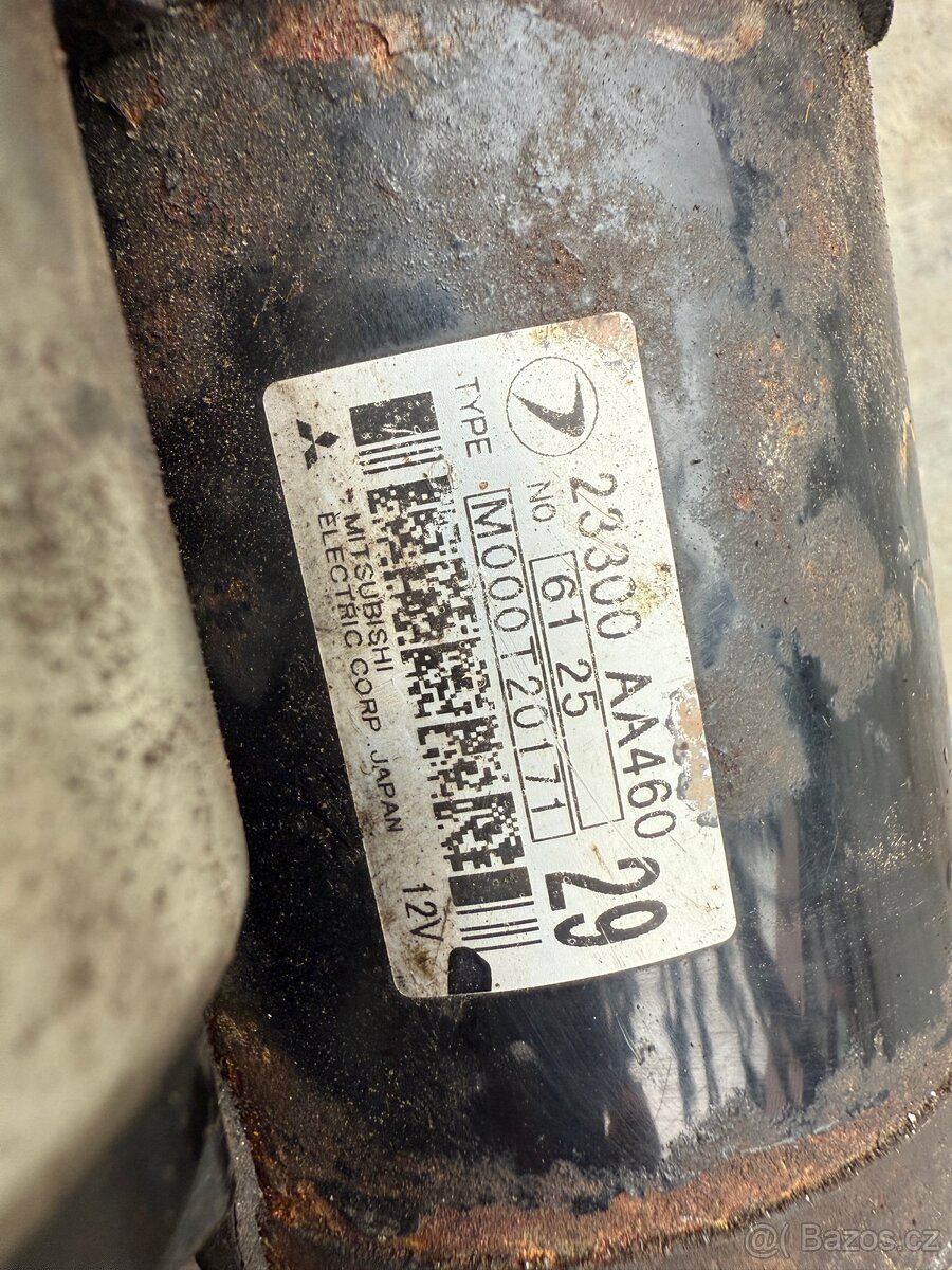 Startér Subaru 3.0 H6, zánovní - 5