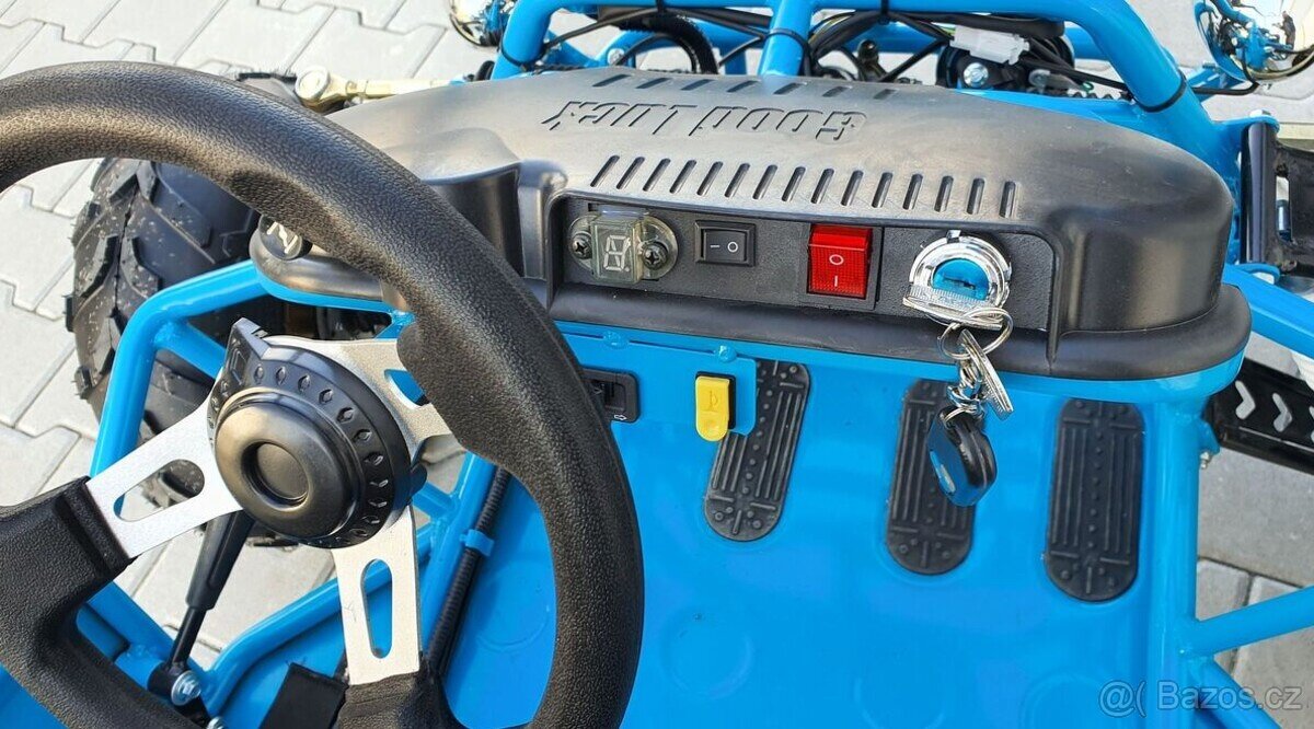 Dětská Buggy MiniRocket 125ccm MIDI modrá - 5