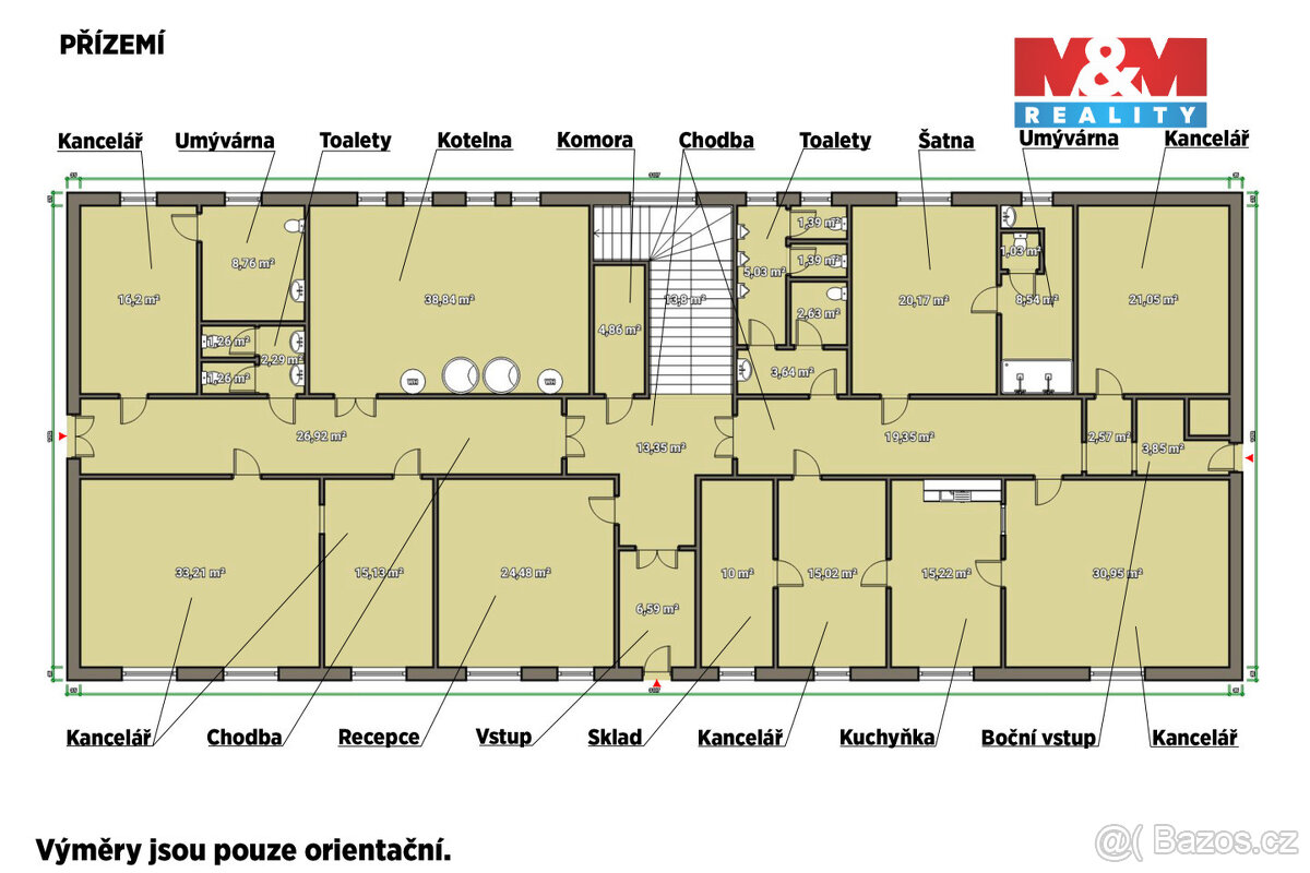 Pronájem kancelářského prostoru, 1096 m², Rokycany - 5