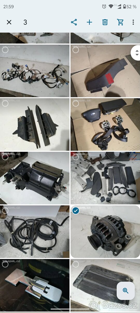 Hummer H3 r.v. 2006 /// 3,5 Vortec - soubor dílů