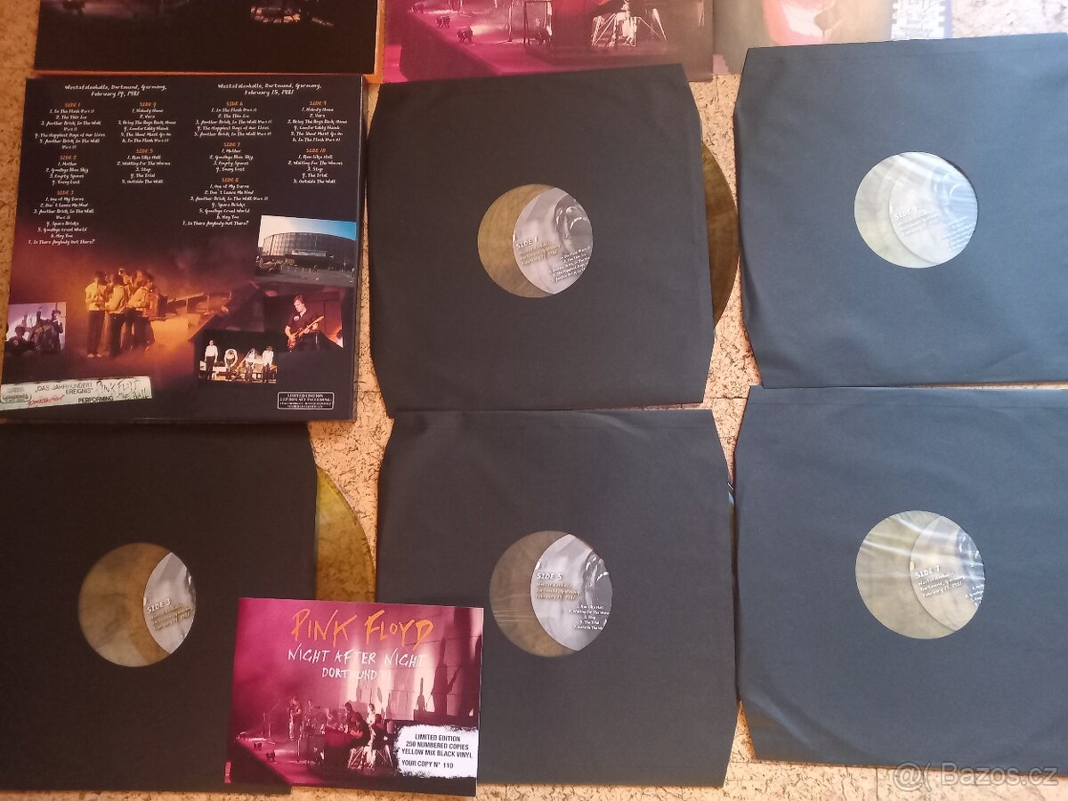 Pink Floyd – Night After Night: Dortmund '81 (5LP)+booklet - 5