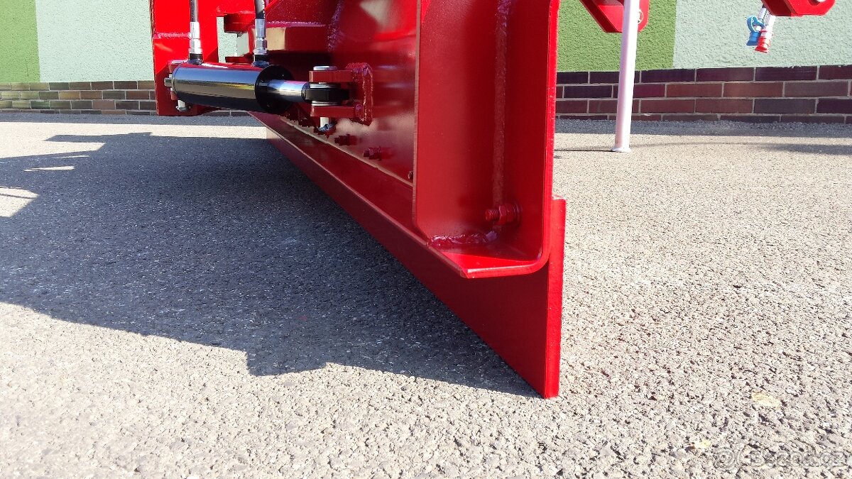 RADLICE na sníh HYDRAULICKÁ - OCEL - 5