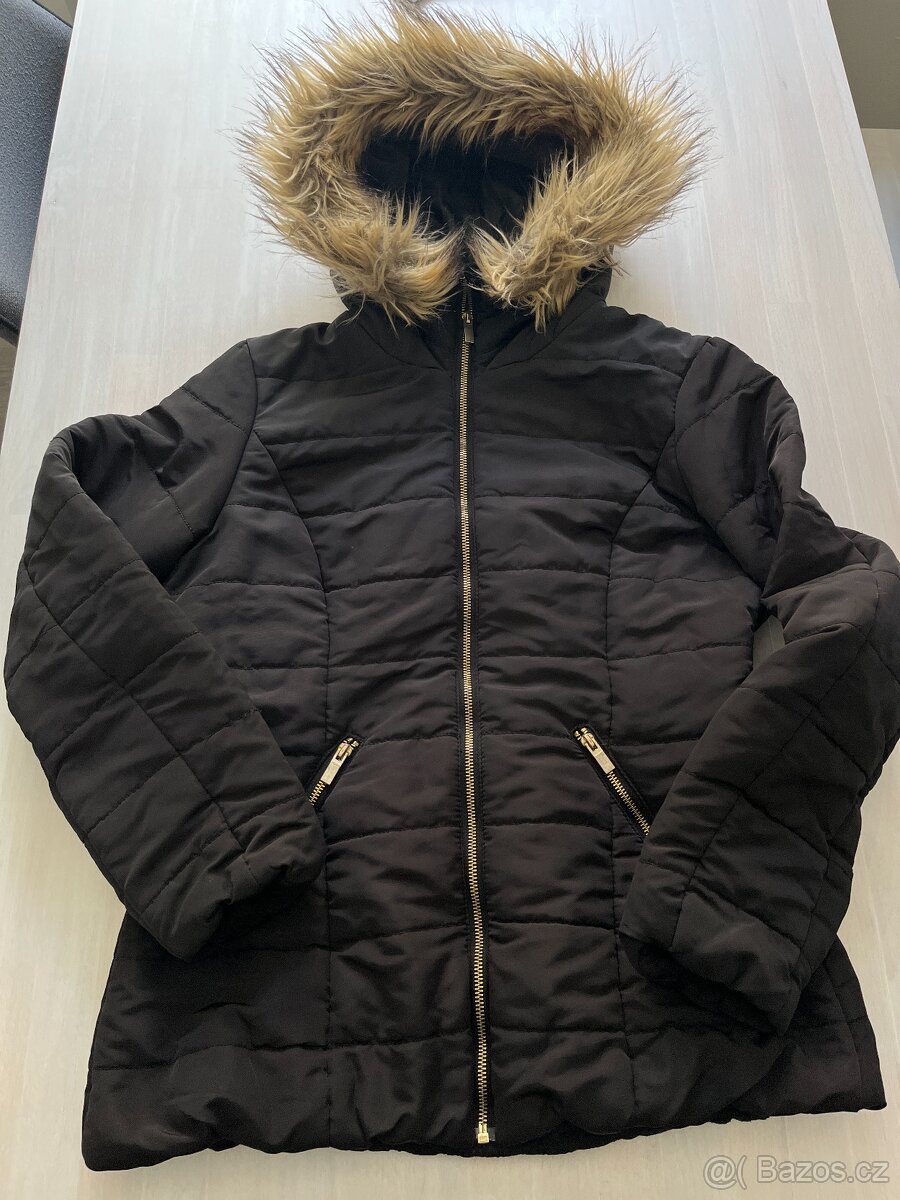 Zimní prošívaná bunda H&M vel 40 - 5