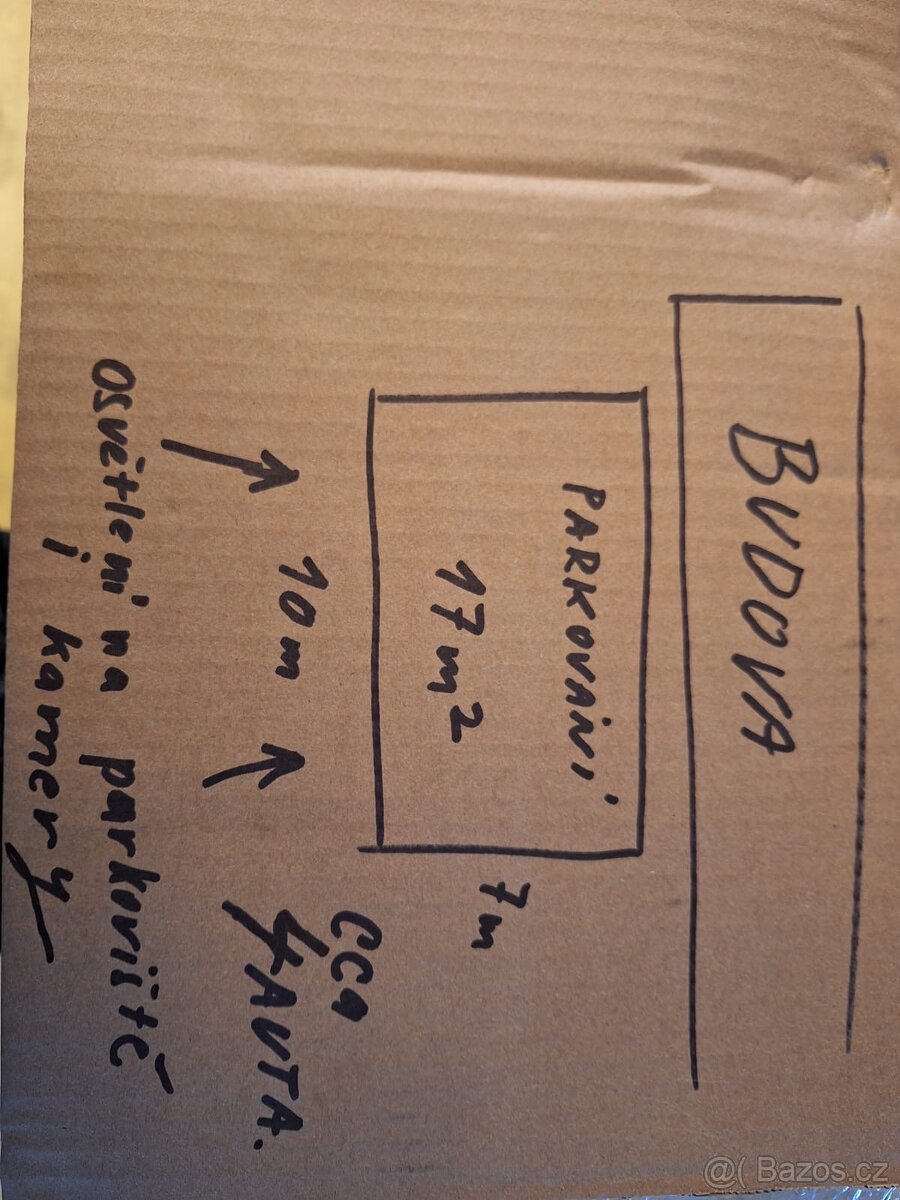 Pronájem zpevněné plochy na 4 osobní auta - 5