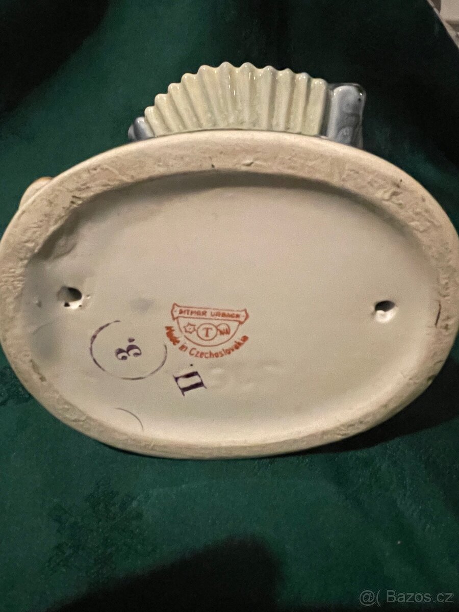 Porcelánová soška harmonikář. Ditmar Urbach - 5